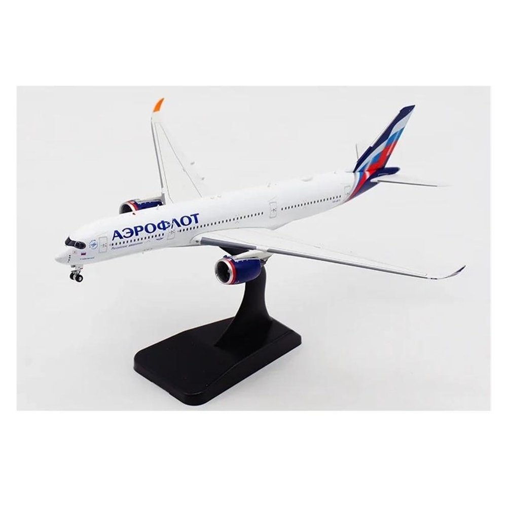 LIUSANGLIU Scale Aircraft 1:400 for Air Russia Aeroflot 350 Airplane A350-900 Model Alloy Aircraft Display Plane Model Suitable for Display