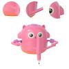 Amagogo Early Education Drawing Robot Educational Tool with 100 Cards and 2 Pens Cute Learning Teach Art for Boys Girls Children, Pink view 3