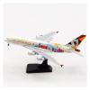 Scale Aircraft 1:400 for A380 A6-APC Plane Model Eithad Airline Model Diecast Alloy Plane Model Simulated Scale Aircraft Suitable for Display view 4