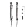 for Traxxas for Slash 4X4 for Slash for Rustler for VXL for Stampede 4X4 for VXL 1/10 CVD Cardan Shaft Model Car Drive Shaft Assembly Heavy Duty RC Car Repair Kit(Metallic,Rear) view 1