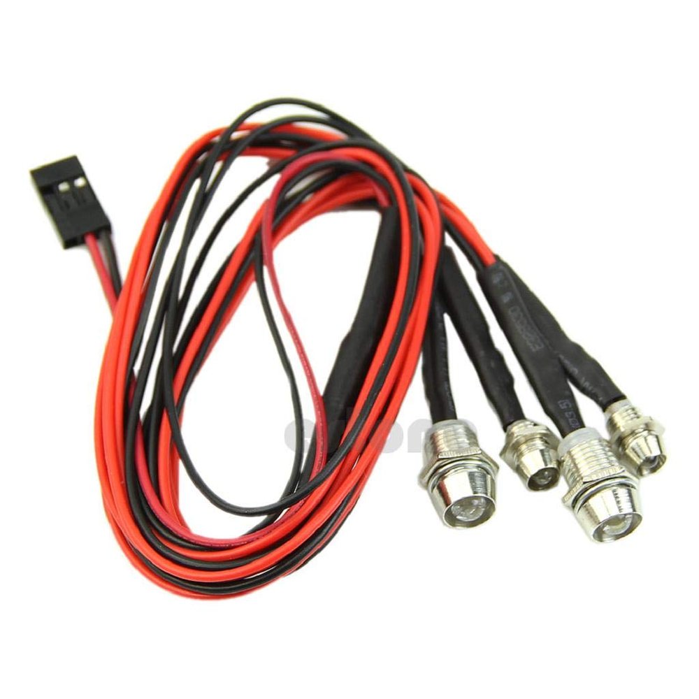 MOLKASIA On-Road Model Drift Car New LED Night 5mm & 3mm Headlamps Headlights Light