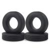 for Tamiya 1/14 RC Trailer Tractor Truck Car Upgrade Parts 2/4Pcs 22mm 25mm Front Rear Rubber Tyres Wheel Tires RC Vehicle Wheels Tires(4pcs,22mm) view 1