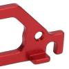 RC Car Accessories Compatible with Traxxas for Latrax for Teton 1/18 RC Crawler Car Servo Mounting Bracket Aluminum Alloy Servo Mount Upgrade Parts(Red) view 3