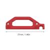 RC Car Accessories Compatible with Traxxas for Latrax for Teton 1/18 RC Crawler Car Servo Mounting Bracket Aluminum Alloy Servo Mount Upgrade Parts(Red) view 4