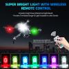Drone Waterproof mini Strobe Light, Anti-Collision Light, Rechargeable Drone Lights for Night Flying for DJI Neo/Avata 2/Air 3S/Mini 4 Pro/Mini 4K/Most RC Drone Accessories (2PCS) view 2