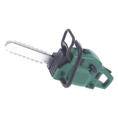 1:6 1:12 Scale Dollhouse Garden Repair Tool Saw, Green