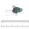 1:6 1:12 Scale Dollhouse Garden Repair Tool Saw, Green view 3