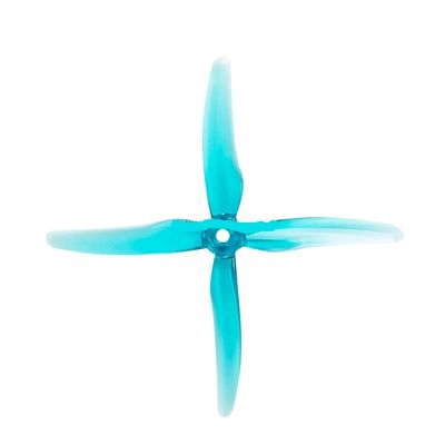 16 Piece 51455 5 Inch 4 Tri Propeller Compatible With CW CCW Brushless FPV Racing Drone Compatible Props(8 pair Blue)