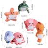 6pcs Positive Crochet Animals, Emotional Support Crochet Turtle Starfish Sea Shell Seahorse Octopus Fish Gift for Best Friends/mom/Coworkers, Ideal for Valentines Day,Birthday and Mother's Day etc view 2