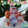 6pcs Positive Crochet Animals, Emotional Support Crochet Turtle Starfish Sea Shell Seahorse Octopus Fish Gift for Best Friends/mom/Coworkers, Ideal for Valentines Day,Birthday and Mother's Day etc view 3