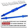 BRCatWPark RC Turnbuckles Camber Links Upgrades Part for 1/10 E-maxx T-maxx,Aluminum Alloy Adjustable Turnbuckles Hop-Up,Replace Part#3941 5143,Navy Blue view 3