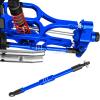 BRCatWPark RC Turnbuckles Camber Links Upgrades Part for 1/10 E-maxx T-maxx,Aluminum Alloy Adjustable Turnbuckles Hop-Up,Replace Part#3941 5143,Navy Blue view 4