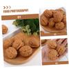 Zerodeko 8pcs Artificial Nuts Decorations Walnut Model Faux Nut Models for Restaurant Home Decor view 3
