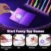 Goldge Invisible Ink Pens with UV Light for Kids, 32PCS Valentines Gifts for Kids, Party Favors,Spy Pen for Secret Message, Escape Room, Perfect for Birthdays, Easter, Christmas & Stocking Stuffers view 3
