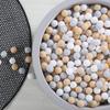 GOGOSO Ball Pit Balls for Toddlers Kids Plastic Balls for Ball-Pit Playpen Pool Baby Play Pastel BPA-Free Non Toxic Play Pastel Crush Proof Bal Beige Light Gray White 500pcs view 1
