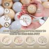 GOGOSO Ball Pit Balls for Toddlers Kids Plastic Balls for Ball-Pit Playpen Pool Baby Play Pastel BPA-Free Non Toxic Play Pastel Crush Proof Bal Beige Light Gray White 500pcs view 2