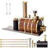 ENGINEDIY Steam Engine Kit 200ml Steam Boiler Model for Single/Double/Triple-Cylinder Steam Engines Model Boats Mechanical Gift for Steam Model Enthusiasts & Collectors view 1