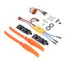 1400Kv Brushless Motor, 2212 Brushless Motor, Brushless Motor with 30A Esc and 8060 Propeller Set, for Rc Airplane Quadcopter, Bec Output view 4