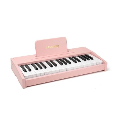 JALOKEE Kids Piano Keyboard, Digital Piano for Kids, Music Educational Instrument Toy, Wood Toy for 3+ Girls and Boys (Pink, 37 Keys)