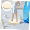 PHENOFICE 50pcs Miniature Wooden Base Display Holders for Projects Sturdy Action Figure Stands Elegant Design Versatile Use for Models and Collectibles view 2