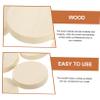 PHENOFICE 50pcs Miniature Wooden Base Display Holders for Projects Sturdy Action Figure Stands Elegant Design Versatile Use for Models and Collectibles view 3