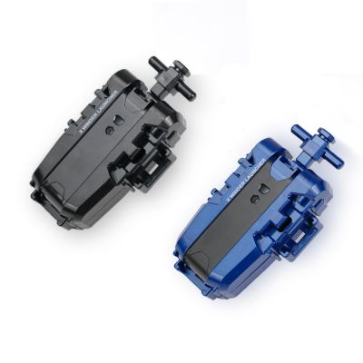 2 Pack X String Launcher, Blade X Gyro Launcher Set for Players Battles, Only Work with X Right Spinning Tops (Blue + Black)