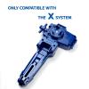 AIBREAY 2 Pack X String Launchers, Blade X Winder Launcher with Grip, Two Launch Mode, Only Work with X Right Spinning Top(Blue+Black) view 4