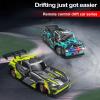 Authticar RC Drift Car, 1:16 Scale Pickup, 25KM/H High Speed Remote Control Car, with LED Lights Extra Tires 4WD Drift RC Truck for Adults and Teen view 2