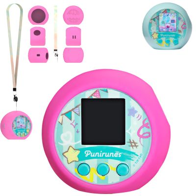Case for Punirunes Interactive Digital ToySoft Skin Silicone Case Anti-ScratchFull Protective Case for Punirunes Interactive Digital Toy-Magenta