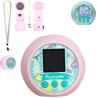 Case for Punirunes Interactive Digital ToySoft Skin Silicone Case Anti-ScratchFull Protective Case for Punirunes Interactive Digital Toy-Pink