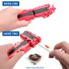 AIBREAY 2 Pack X String Launchers, X Winder Launcher with Grip, Two Launch Mode, Only Work with X Right Spinning Top(Red+Black) view 2