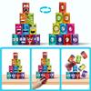 34 Pcs Carnival Game Sets for Kids Family,Bean Bag Ring Toss Knock Down Can,Outdoor Play Toys for Yard Camping Games Outside Sports for Holiday Birthday Halloween Christmas Party view 3