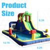 15ft Inflatable Bounce House with Water Slide, Blow up Water Pool Ball Pit for Kids 3-8 Birthday Party Games Indoor Outdoor view 2