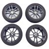 4Pcs 66mm Sponge Foam Wheel Tire Tyre for 1/10 RC Buggy RC Off-Road Car Racing Rally Car Drift Car for HSP for Sakura for Tam-iya view 1