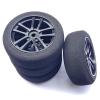 4Pcs 66mm Sponge Foam Wheel Tire Tyre for 1/10 RC Buggy RC Off-Road Car Racing Rally Car Drift Car for HSP for Sakura for Tam-iya view 3