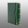 Prophila stockbook Stamp Album (New) 64 Black Sides with slipcase, Padded Green Cover view 3