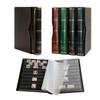 Prophila stockbook Stamp Album (New) 64 Black Sides with slipcase, Padded Black Cover view 1