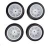 4Pcs 58Mm Tires 12Mm Hex Wheels with Sponge for 1/10 1/12 RC Drift Car 3Racing for Sakura M4 M5 for MST for TCR for Tam-iya M04 M05 view 1