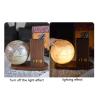 Geographic Globes Illuminated Globe World Globe Rechargeable Illuminated Globe With Digital Clock Geographic Globes Touch Switch Globes Fun view 3