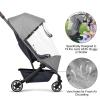 Rain Cover for Joolz AER+ Stroller, Windproof & Waterproof Stroller Weather Shield Accessory, All-Season Baby Travel Protector for Sun, Snow & Dust | Ultra-Clear PVC & Compact Foldable Design view 4
