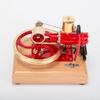 ENGINEDIY Engine Model Kit That Runs Mini Horizontal Single Cylinder Four-Stroke Engine Model for Three-Wheelers (Red Version) view 4
