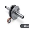 28-29.6mm Engine Crankshaft High-Precision Ship Model Engine Crankshaft Remote Control Ship Model Accessories Alloy Material Suitable for Side Row Machines(28mm) view 2