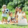 belupai Cotton Rope Woven Storage Basket, Baby Diaper Caddy Organizers Boho Portable Tote Bag with Detachable Compartments Macrame Storage Basket Tassel Travel Bag for Home view 3