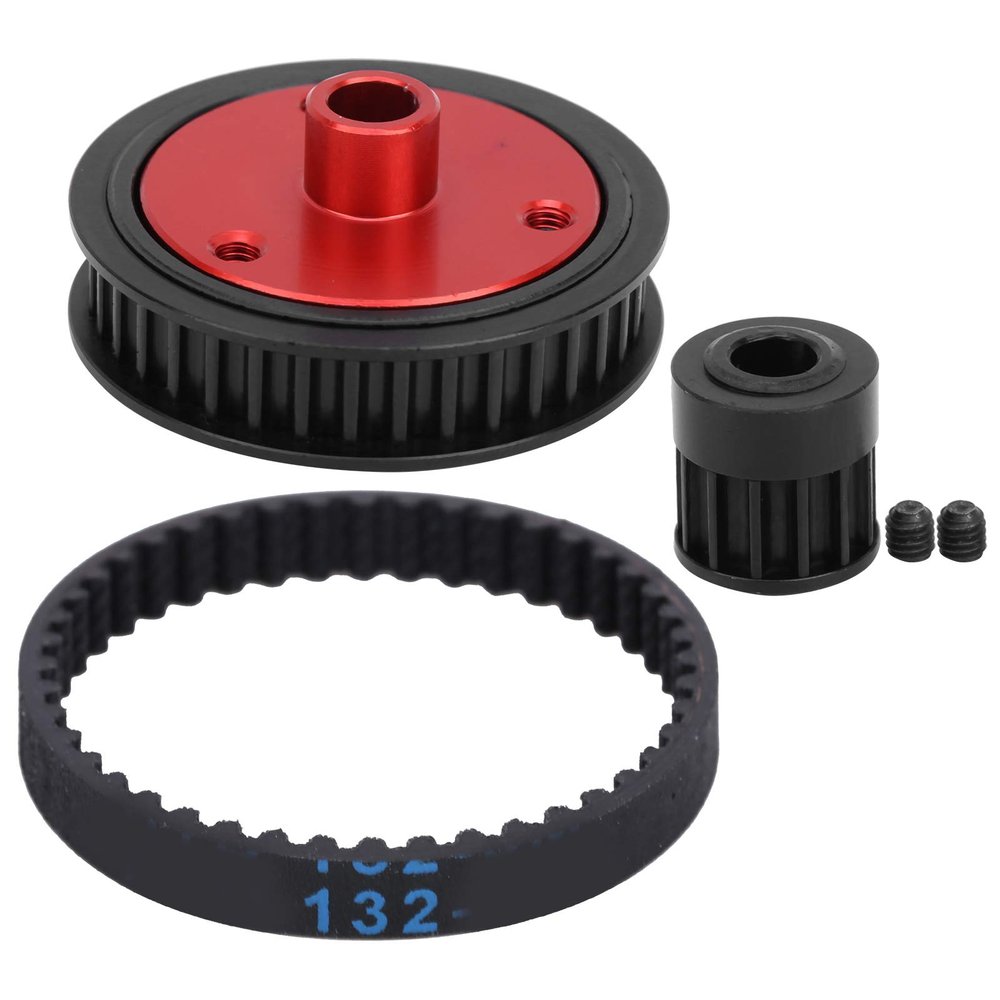NOENNULL RC Belt Transmission Transmission Belt Screw Set Remote Control Car Modification Combination 5mm (Black)