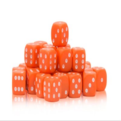D6 Dice Pack | 10mm (Orange)