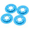 4pcs RC Brake Caliper RC Simulation Wheel Aluminum Brake Disc for 1.9 I Wheel 1 10 RC Crawler CarBlue Simulation Brake Not Only the of RC But Adds a Coo RC Brake CaliperRC (Blue) view 2