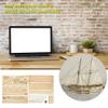 aqxreight Wooden Sailboat Kit This Exceptional Wooden Sailboat Kit Features Meticulously Crafted Bronze Parts That Enhance Its Authenticity and Aesthetic Appeal, Making It a Standout Piece view 3