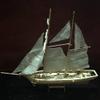 aqxreight Wooden Sailboat Kit This Exceptional Wooden Sailboat Kit Features Meticulously Crafted Bronze Parts That Enhance Its Authenticity and Aesthetic Appeal, Making It a Standout Piece view 4