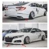 AXVBXZ AKASAKA Body Kit Compatible with Accord 10th 2018-2020 Car Front Bumper Spoiler Lip & Rear Diffuser Side Trim Cover Guard Canard Lid(Blue) view 4