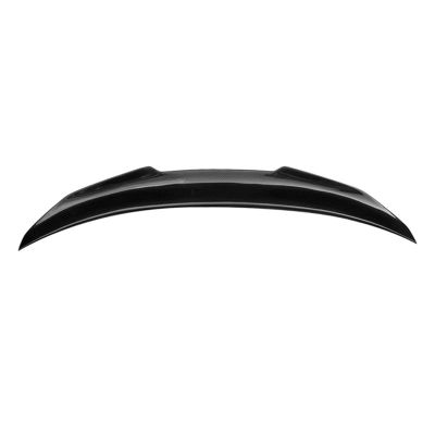 AXVBXZ Front Bumper Splitter Lip+PSM Rear Trunk Spoiler Wing Compatible with BMW F32 F33 F36 4 Series M Sport 2014-2020 2 Door Coupe
